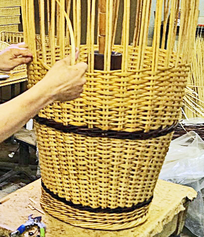 Процес лозоплетіння